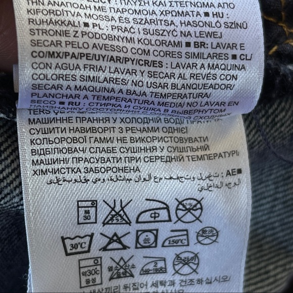 Gap 1969 Cuffed Jean Shorts Size 25 - Picture 9 of 9